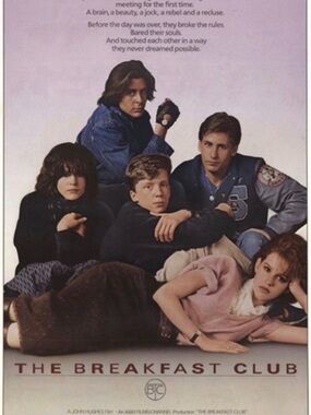 The Breakfast Club Poster Aprox Size 24x36 Inches